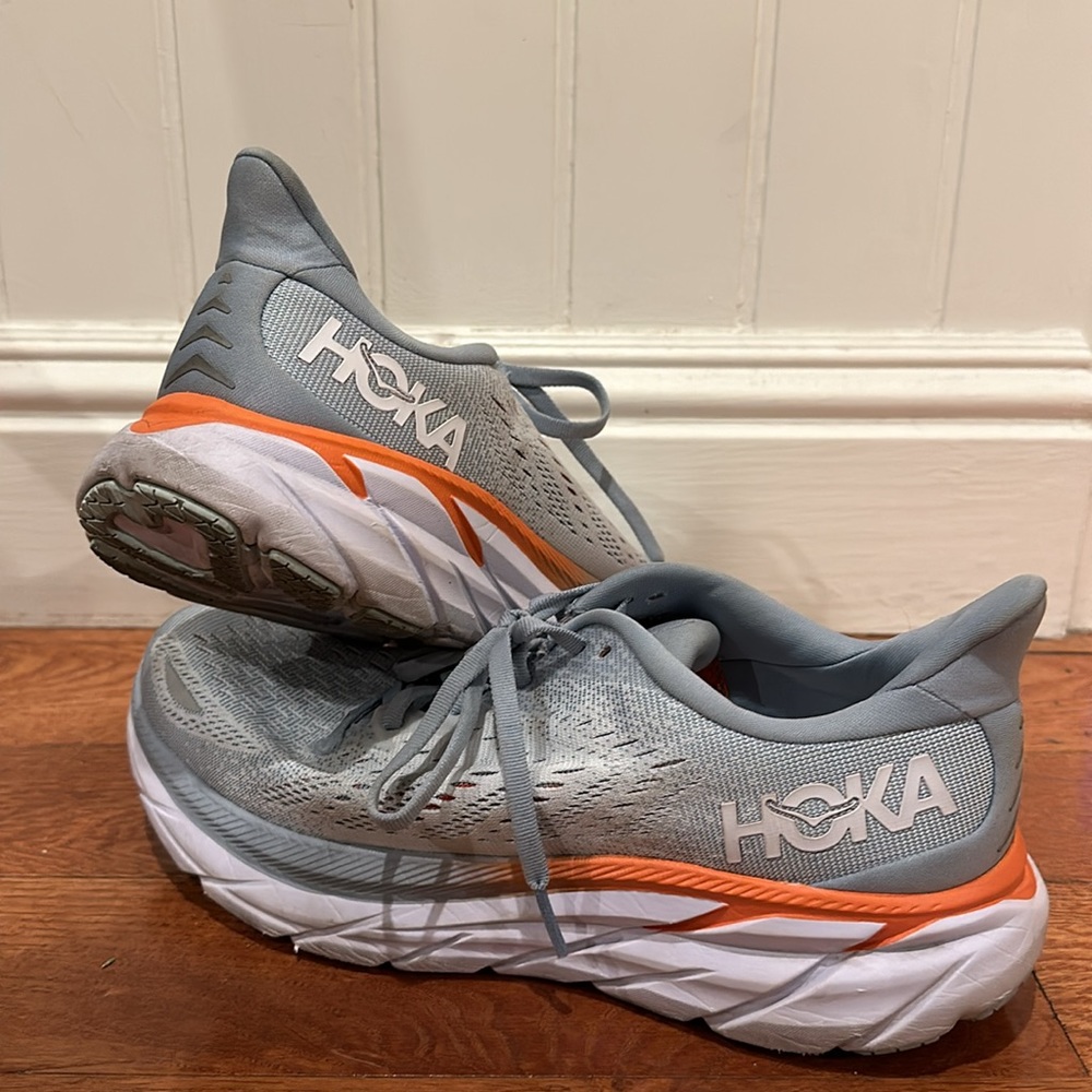 Hoka One Clifton 8, Blue Fog/Plein Air
